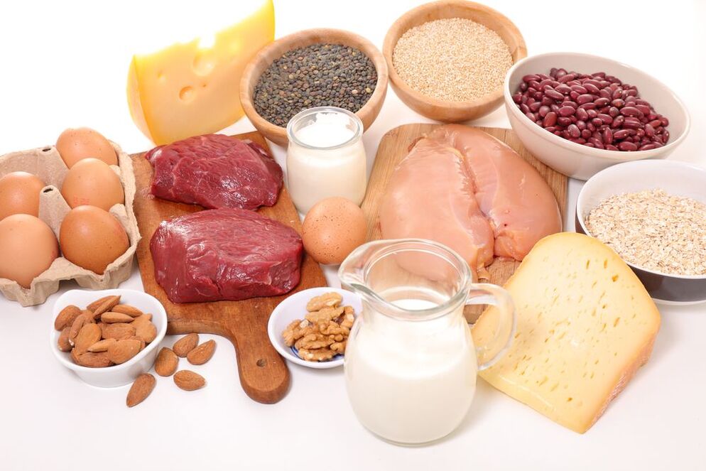 benefícios de produtos proteicos para prostatite
