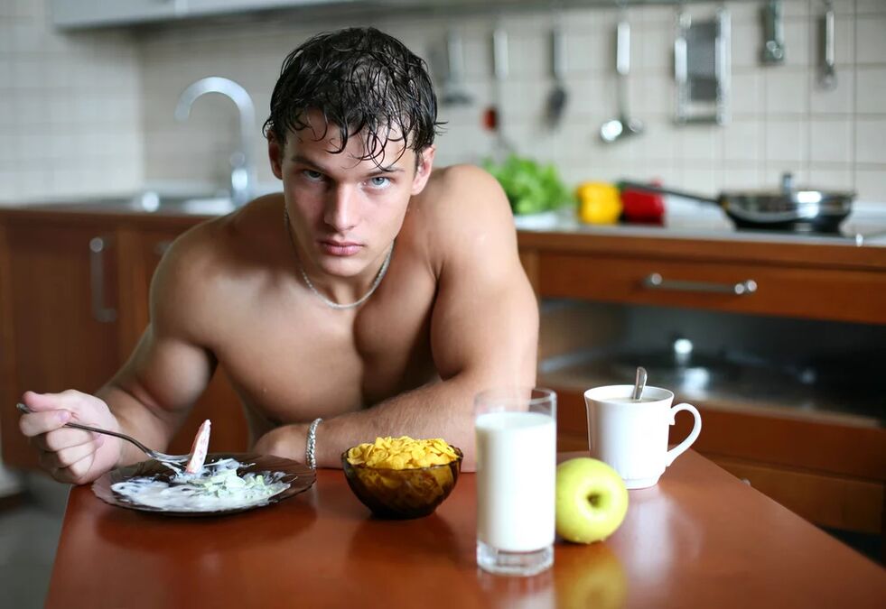 Após tratamento prolongado da prostatite, o homem precisa reconsiderar sua dieta